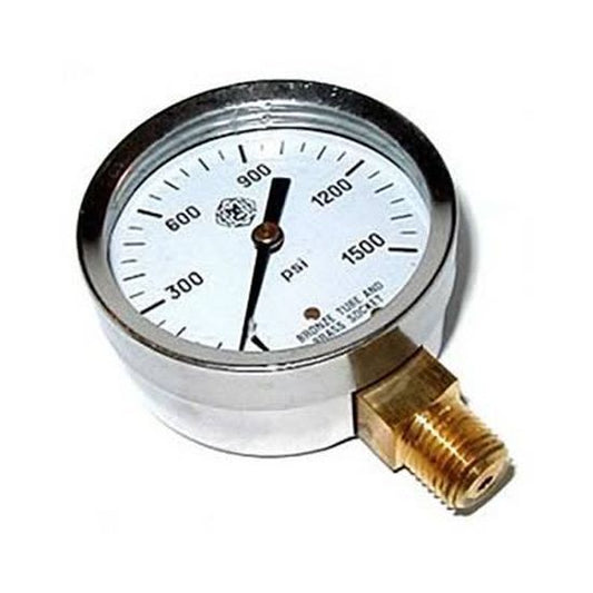 Nitrous Oxide (NOS) NOS15931 2-1/4" Racers Nitrous Pressure Gauge Kit 0-1500 PSI.