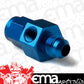 Nitrous Oxide (NOS) NOS16103 Bottle Gauge Adapter Fitting Swivel Type -4 An 1/8" Port Blue