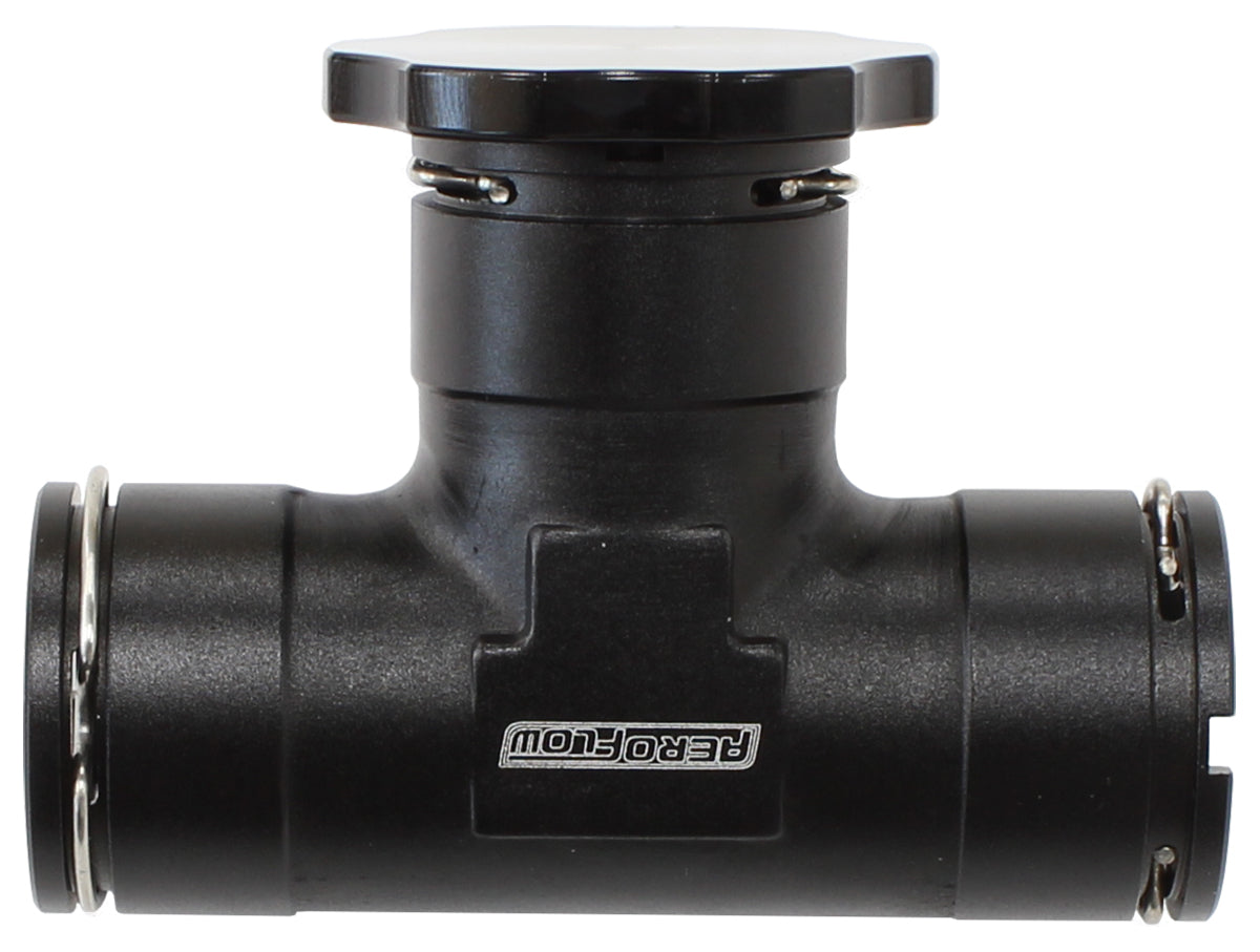 Aeroflow AF50-1002 LSA S/Charger Water Fill Tee Female Straight with Fill Cap
