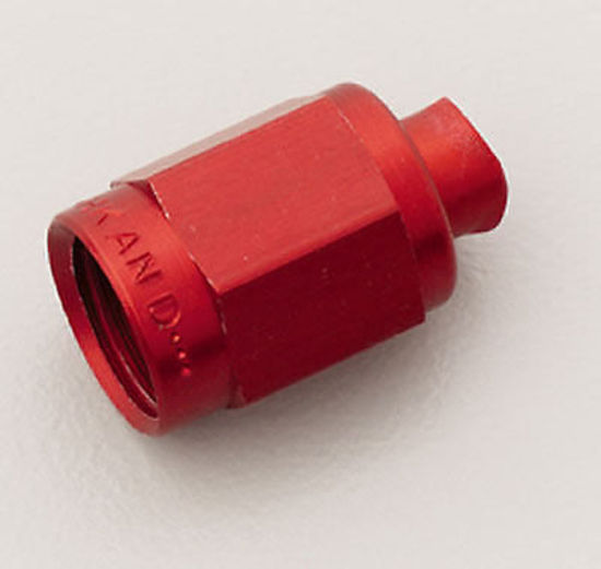 Nitrous Oxide (NOS) NOS17141 -3 AN Flare Cap Aluminium Red Anodized 17141
