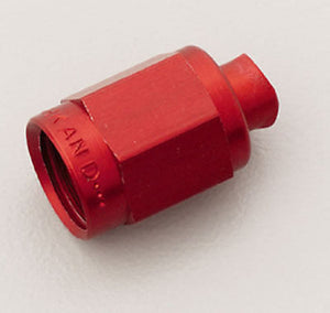 Nitrous Oxide (NOS) NOS17141 -3 AN Flare Cap Aluminium Red Anodized 17141
