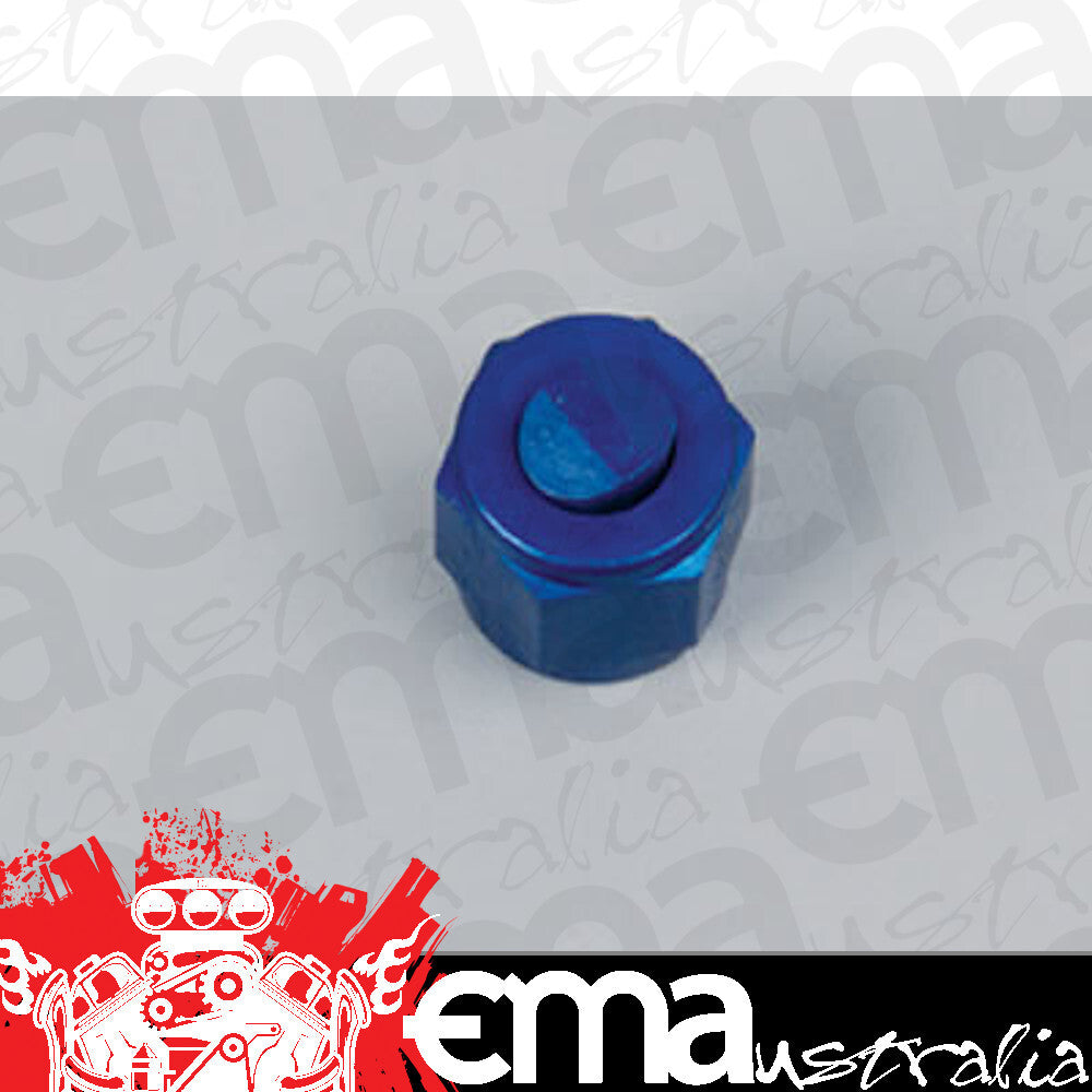 Nitrous Oxide (NOS) NOS17150 -4AN Flare Cap Blue