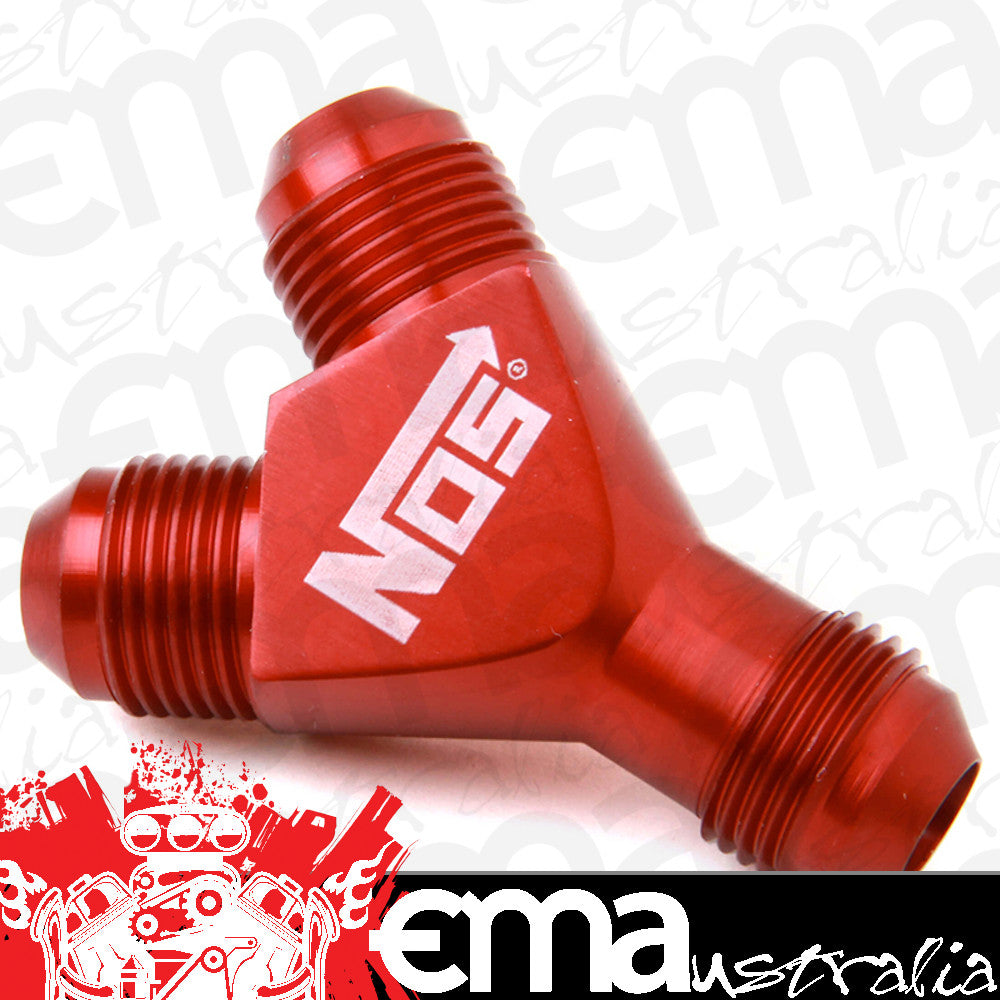 Nitrous Oxide (NOS) NOS17843 -8AN Y Block Red