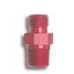 Nitrous Oxide (NOS) NOS17953 Flare Jet Fitting -3 AN Male to 1/8" NPT Male Alloy Red Anodized 17953