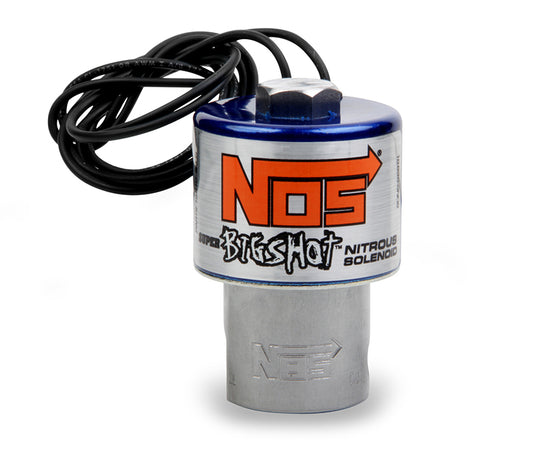 Nitrous Oxide (NOS) NOS18010 Super Big Shot Nitrous Solenoid 450 Horsepower. 1/4" NPT Inlet 1/8" NPT Outlet