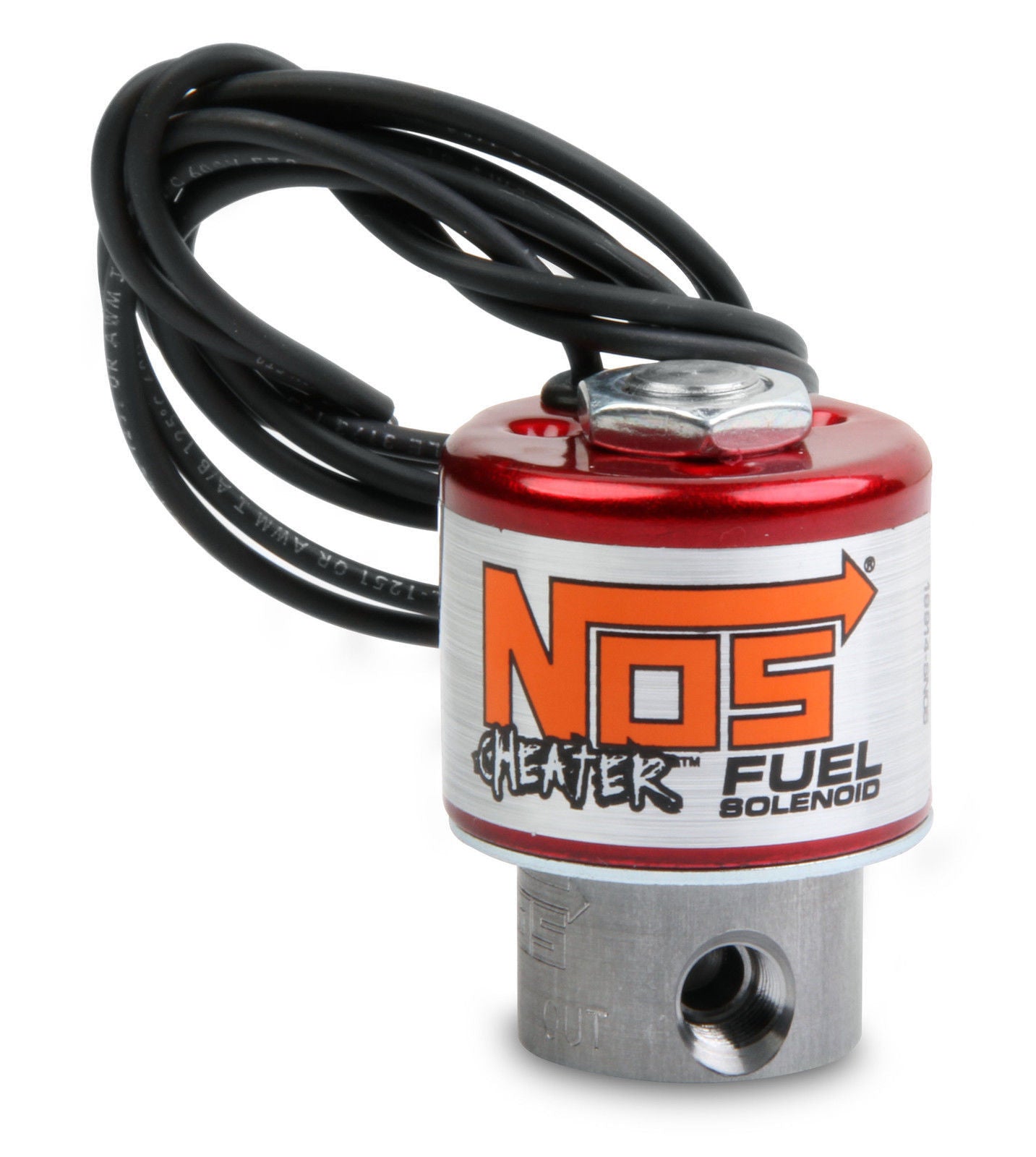 Nitrous Oxide (NOS) NOS18050 Cheater Fuel Solenoid 400HP Flow Limit 1/8" NPT Inlet/Outlet