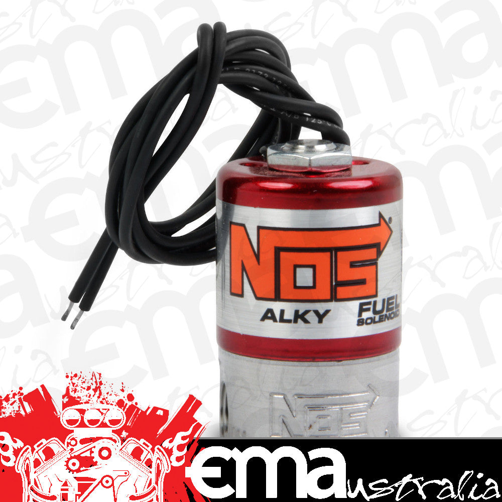 Nitrous Oxide (NOS) NOS18060 Alky/Nitro Fuel Solenoid 600+HP 1/4" NPT Inlet/Outlet