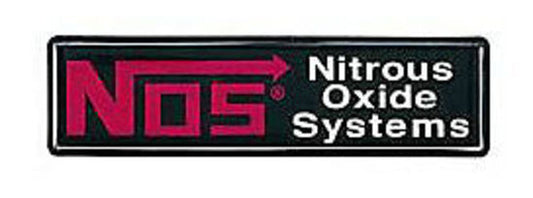 Nitrous Oxide (NOS) NOS19150 Logo Sticker 2.750" X 1.0"