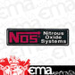 Nitrous Oxide (NOS) NOS19150 Logo Sticker 2.750" X 1.0"