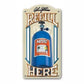 Nitrous Oxide (NOS) NOS19326 REFIll Metal Sign Rectangle 17" Wide X 9" High 19326