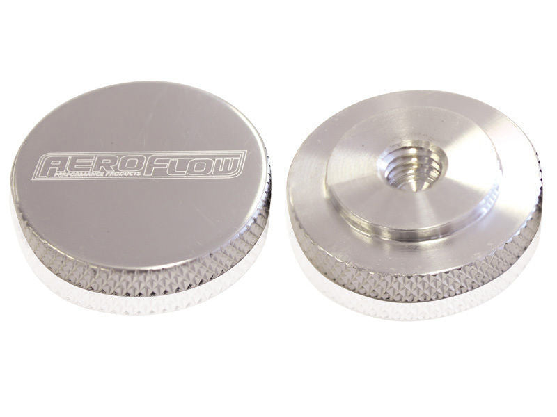 Aeroflow AF55-1003 Air Cleaner Nut 5/16" Polishedfemale Thread 5/16" Unc
