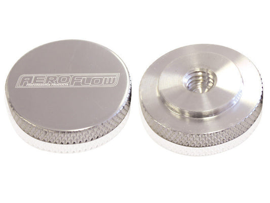 Aeroflow Performance Products AF55-1003 Air Cleaner Nut 5/16" Polishedfemale Thread 5/16" Unc
