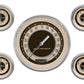 Classic Instruments NT54SLC Nostalgia VT 4 - 5/8" Speedo, 2-1/8" Fuel, Oil, Temp