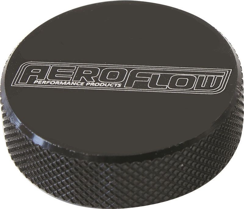 Aeroflow AF55-1006BLK Tall Air Clean Nut 5/16" Blackfemale Thread 5/16" Unc