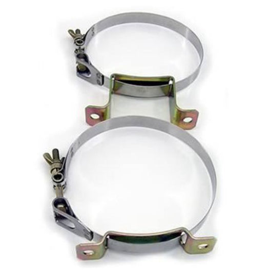 Nitrous Express NX11106C Stainless Steel Bottle Brackets for 12lb Composite Bottle