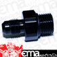 Nitrous Express NX11721 Adapter Nitrous Bottle Aluminum Black Anodized Male -6 AN O-Ring To Male -4 AN (each)