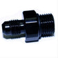 Nitrous Express NX11721 Adapter Nitrous Bottle Aluminum Black Anodized Male -6 AN O-Ring To Male -4 AN (each)