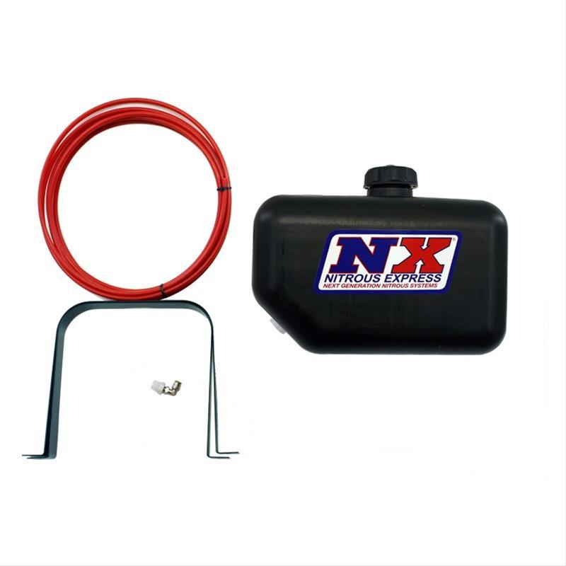 Nitrous Express NX15050 Water Methanol 2.5 Gal Reservoir w/ Brackets & Fittings