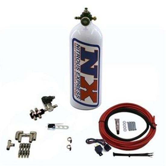 Nitrous Express NX15134 Pumpless Direct Port Water Methanol 4 Cylinder