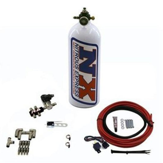 Nitrous Express NX15134 Pumpless Direct Port Water Methanol 4 Cylinder