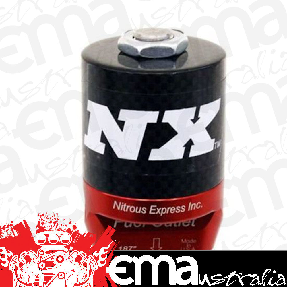 Nitrous Express NX15201L Nitrous Solenoid Gas .187 Orifice Lighting Stage 6 Solenoid