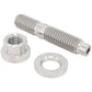 Aeroflow Performance Products AF55-2004 Performance M10 x 1.50mm Titanium Stud, Nut and Washer Kit Sold as One Stud, One Flat Washer and One 12 Point Nut