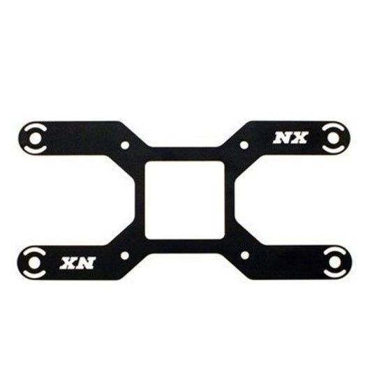 Nitrous Express 15728D CARB PLATE SOLENOID BRACKET FOR 4150 (4 solenoids)