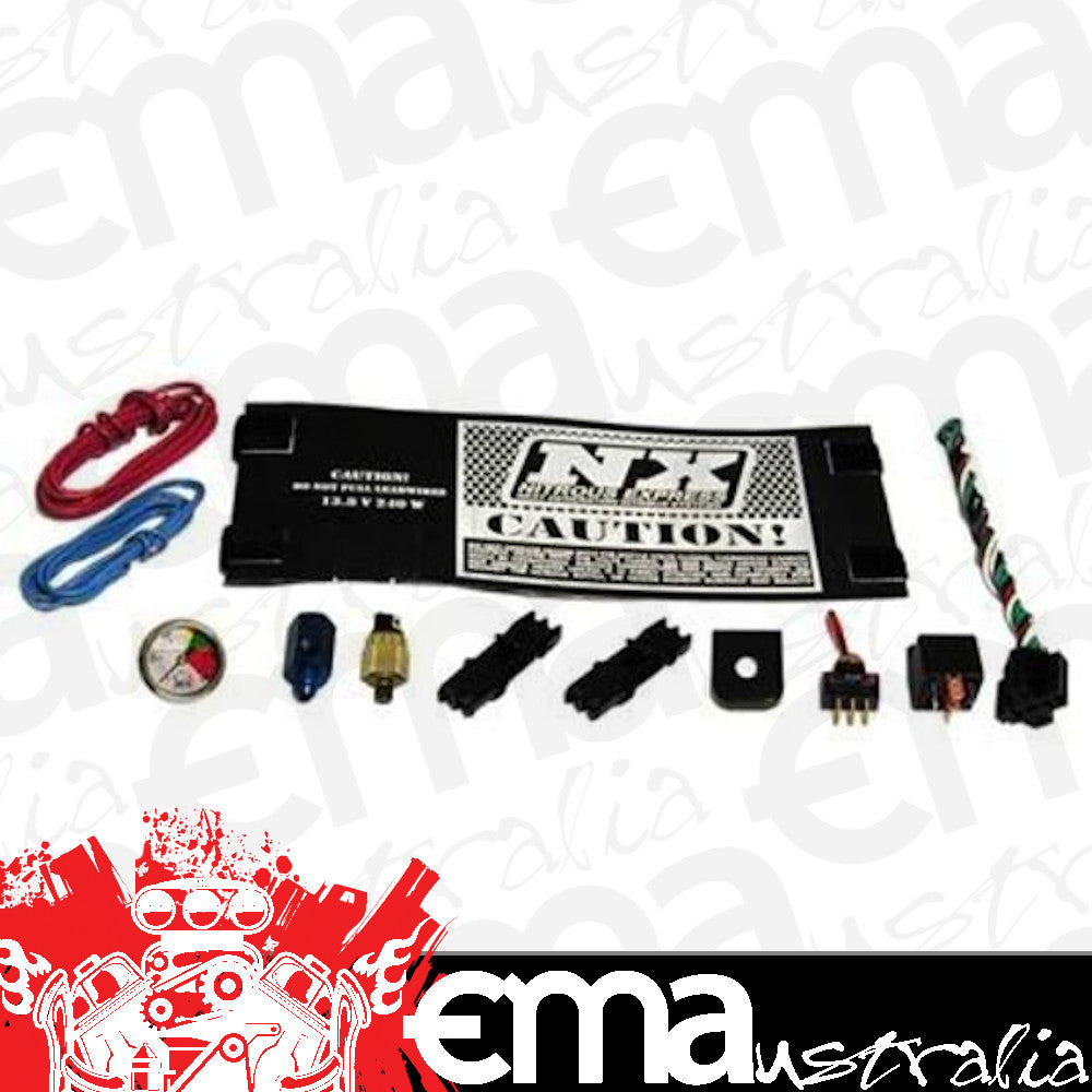 Nitrous Express NX15937 Hd Nitrous Bottle Heater Fully Automatic D-6 w/Nitrous Gauge