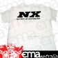 Nitrous Express NX16517 Xxx-Large White T-Shirt w/ Black NX