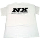 Nitrous Express NX16517 Xxx-Large White T-Shirt w/ Black NX