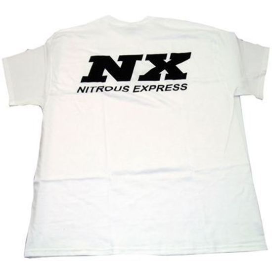 Nitrous Express NX16517 Xxx-Large White T-Shirt w/ Black NX