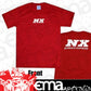 Nitrous Express NX16570 Xxx-Large Red T-Shirt w/ White NX