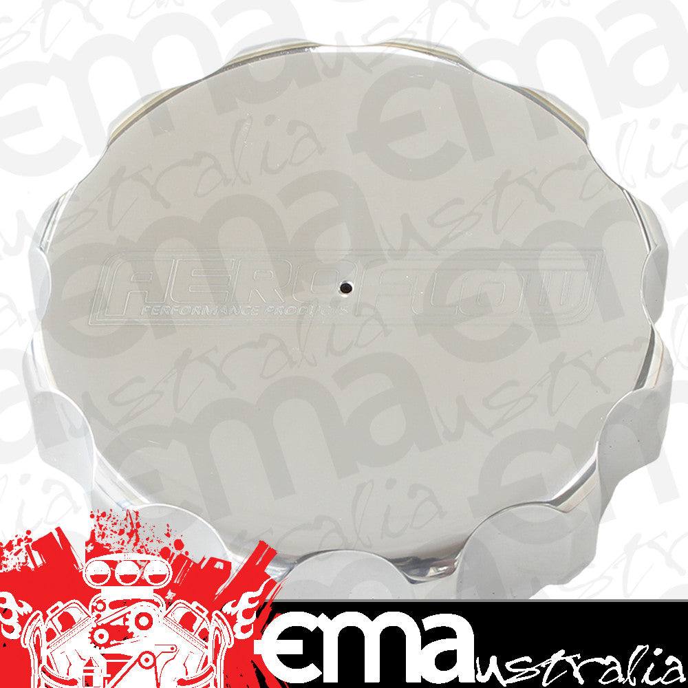 Aeroflow AF59-1021 Replacement Polished Cap with Breather For Power Steer Tanks