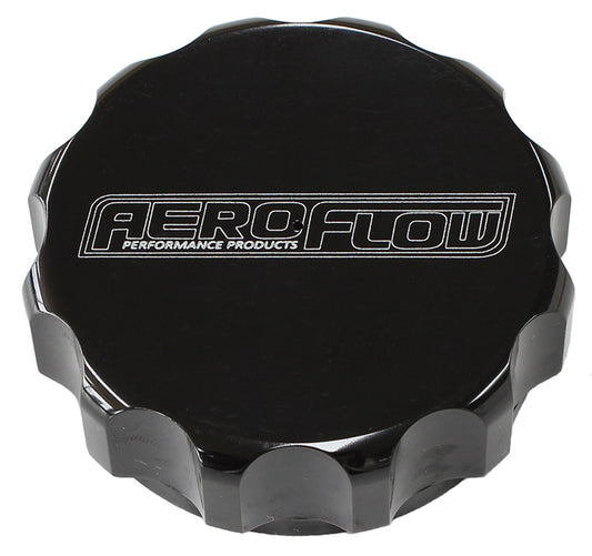 Aeroflow AF59-1021BLK Replacement Black Cap with Breather For Power Steer Tanks