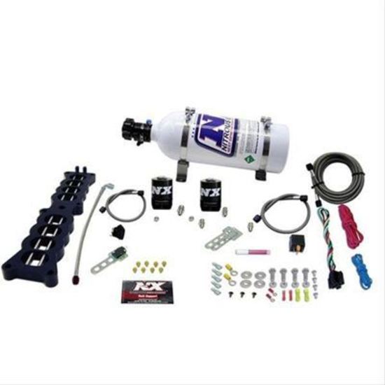 Nitrous Express NX20100-05 Ford 5.0L Stock Manifold Plate w/ 5 lb Bott ...