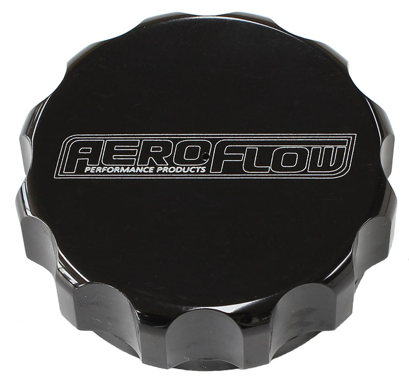 Aeroflow AF59-1021BLK Replacement Black Cap with Breather For Power Steer Tanks