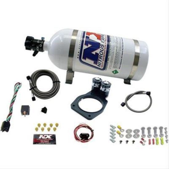 Nitrous Express NX20931-10 Nitrous System 10 lb Bottle 50-150HP 5Th Gen Plate Kit