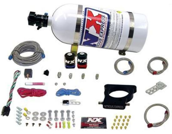 Nitrous Express NX20935-15 Nitrous Oxide System Ls Plate Wet Wot Switch Bottle Cadillac Chevy Gmc Hummer Pontiac Kit