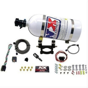 Nitrous Express NX20960-10 Nitrous Oxide System Scion/For Subaru Nitrous Plate Wet +100 HP Max 10 lb Bottle Aluminum White Kit