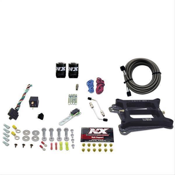 Nitrous Express NX30040-00 Stage 6 300HP Nos 4150 4 Barrel Nitrous Oxide System