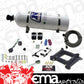 Nitrous Express NX60040-15 Nitrous Oxide System Gemini Stage 6 Wet 50-300 HP 15 lb Bottle White Square Bore 4-Barrel Kit