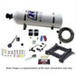 Nitrous Express NX60040-15 Nitrous Oxide System Gemini Stage 6 Wet 50-300 HP 15 lb Bottle White Square Bore 4-Barrel Kit