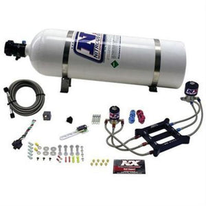 Nitrous Express NX60740EZ-15 Nitrous System 15 lb Bottle Dominator Titan Plate Kit 100-750 HP Kit