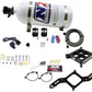 Nitrous Express 63040-00 4150 SINGLE ENTRY BILLET CROSSBAR PLATE SYSTEM, (50-300HP) WITHOUT BOTTLE