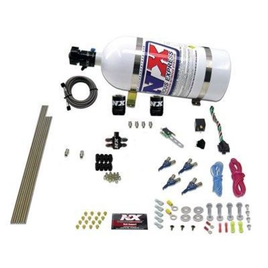Nitrous Express 80004EFI-12 4CYL GASOLINE EFI (50-250HP) WITH COMPOSITE BOTTLE