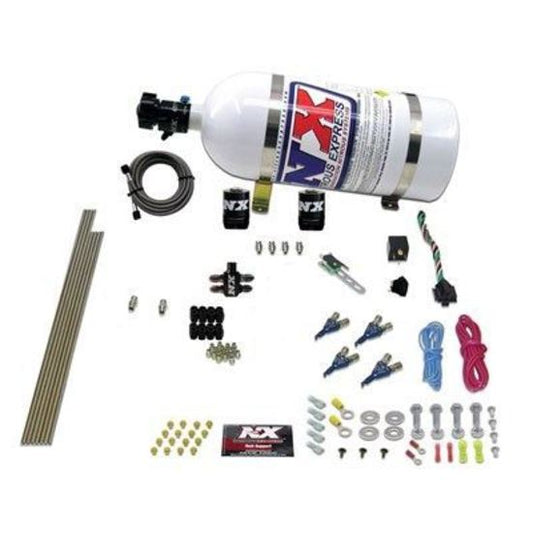Nitrous Express 80004EFI-12 4CYL GASOLINE EFI (50-250HP) WITH COMPOSITE BOTTLE