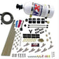 Nitrous Express NX80018-10 Nitrous System Std Direct Port Nitrous System 200-500 WHP Incl. 10 lb Bottle/Brackets Std Nozzles Fuel/