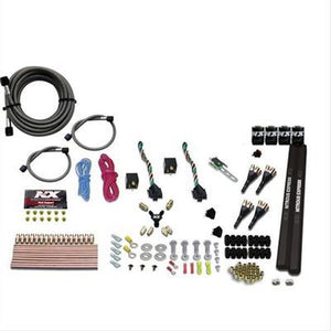 Nitrous Express NX90094-00 4-Cyl Sx2 Nozzle System Less Bottle (100-300HP x 2)