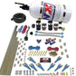 Nitrous Express 90506-00 8 CYL SHARK DIRECT PORT, 4 SOLENOIDS, WITHOUT BOTTLE (200-600HP JETTING)