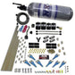 Nitrous Express NX90506-12 8 Cyl Shark Direct Port 4 Solenoids w/ Composite Bottle (200-600HP Jetting)